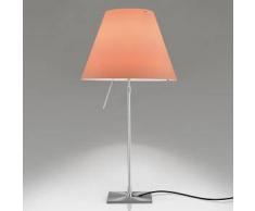 Luceplan Costanza LED D13i L Tischleuchte, Ein-/Aus-Schalter Ø40 H: 76/110 cm alu/puder 1D13L=010020+9D1301511738, EEK: A+