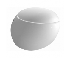 Laufen Wand-WC, Il Bagno Alessi One, 585x390, weiß LCC, Tiefspüler , spülrandlos, 8.2097.1.400.000.1 H8209714000001