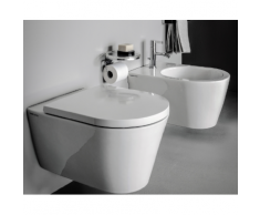 Laufen Wand-WC Kartell by Laufen 370x545, weiß mit LCC, Tiefspüler, spülrandlos, 82033.6, 8203364000 H8203364000001