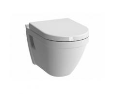 VitrA S50 Wand-Tiefspül-WC VitrAflush L: 52 B: 36 cm weiß mit VitrAclean 7740B403-0075 7740B403-0075