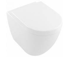 Villeroy & Boch Stand-WC Subway 2.0, DirectFlush, 5602R0R1, B: 375,T: 560 mm, Weiß ceramicplus 5602R0R1