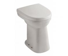 Neuesbad Stand-Flachspül-WC, erhöht (10 cm), weiss, Abgang innen senkrecht 026031