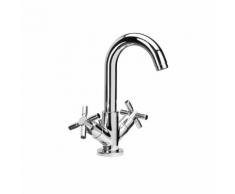 Herzbach LIVING stilo Waschtischarmatur mit ablauf chrom, 14.953100.1.01 14.953100.1.01