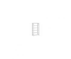 Regalwerk BERT-Lagerregal Plus - Grundfeld HxBxT 2500x1285x600mm mit 6 Stahl-Fachböden, B3-70712-60