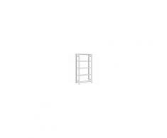 Regalwerk BERT-Lagerregal Plus - Grundfeld HxBxT 2000x875x300mm mit 5 Stahl-Fachböden, B3-59108-30
