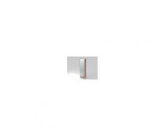 hammerbacher Rolladenschrank, 5 OH Korpus:Nussbaum/Rolladen: silber, Kunststoff 50 x 40 x 200,4 cm (BxTxH) mit Gewichtsausgleich, abschließbar
