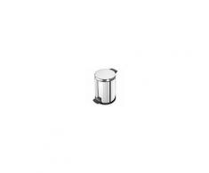 Hailo Tret-Abfallsammler ProfiLine Solid 14, Edelstahl, 14 Liter, Inneneimer: verzinkt, 0514-019