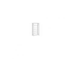 Regalwerk BERT-Lagerregal Plus - Grundfeld HxBxT 3000x875x300mm mit 7 Stahl-Fachböden, B3-70808-30