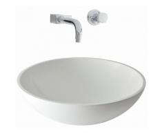 Guido Maria Kretschmer Home&Living Waschbecken Como, Aufsatzwaschbecken, 41 cm weiß Bad Sanitär Waschtische