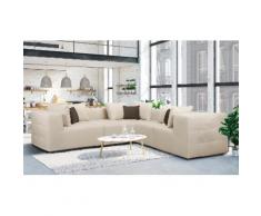 Places of Style Ecksofa Novum, beige, Neutral, creme