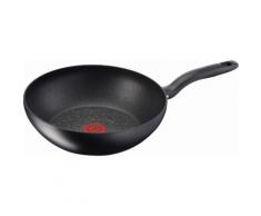 Tefal Wok Hard Titanium Plus (1-tlg), schwarz, schwarz