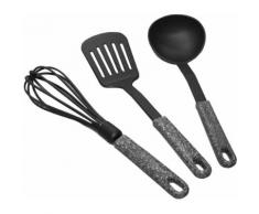 STONELINE Küchenhelfer-Set, (Set, 3-tlg.) schwarz Kochbesteck Besteck Messer Haushaltswaren Küchenhelfer-Sets