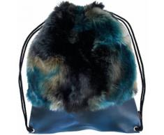 APELT Fellkissen Matchbag grün Dekokissen gemustert Kissen
