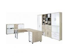 Maja Möbel Büro-Set 1210 SYSTEM (Set, 9-tlg) braun Arbeitszimmer Büro Made in Germany - Arbeitsmöbel-Sets