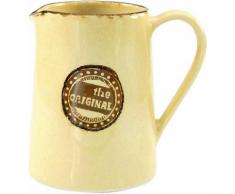 CreaTable Krug Steingut Organic BBQ, natur, Neutral, sandfarben/braun