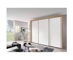 rauch Schwebetürenschrank Imperial, weiß, eichefarben San Remo/weiß