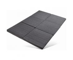 Klappmatratze Elli, RIBECO, 6 cm hoch grau Allergiker-Matratzen Matratzen Matratze