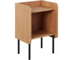 andas Nachtkommode Wrap braun Nachtkonsolen und Nachtkommoden Nachttische Tische Sideboards