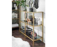 Paroli Sideboard Regal, goldfarben, gold