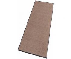 HANSE Home Läufer Deko Soft, rechteckig, 7 mm Höhe, Schmutzfangläufer, Schmutzfangteppich, Schmutzmatte, waschbar braun Teppichläufer Bettumrandungen Teppiche