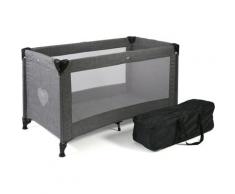 CHIC4BABY Baby-Reisebett Basic, Jeans Grau grau Baby Reisebetten Babybetten Babymöbel
