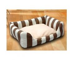 SILVIO design Tierbett Kuschelsofa, Polyester, in versch. Größen braun Katzenkörbe -kissen Katze Tierbedarf