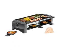 PRINCESS Raclette 8 Grill & Teppanyaki Party - 162840, Raclettepfännchen, 1300 Watt schwarz Küchenkleingeräte Haushaltsgeräte