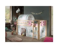 Vipack Hochbett Pino, wahlweise mit Rutsche beige Kinder Hochbetten Kinderbetten Betten