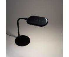 my home LED Leselampe Abigal, LED-Modul, 1 St., Warmweiß, Tischleuchte mit Farbtemperatursteuerung CCT 3000-6000 K, Tischlampe dimmbar über Touchdimmer, flexibel verstellbar schwarz Leselampen Lampen Leuchten