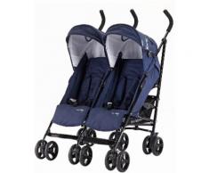 knorr-baby Zwillingsbuggy, »Side by Side, navy blue«, blau, Unisex, navy blue