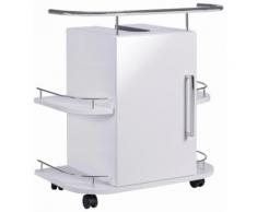 OPTIFIT Waschbeckenunterschrank Napoli, weiß, weiß