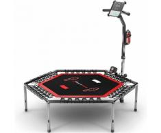 Sportstech Fitnesstrampolin HTX100, Ø 137 cm schwarz Fitness Ausrüstung Sportarten Trampolin