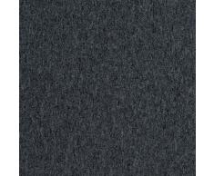 Renowerk Teppichfliese Colorado, quadratisch, 6,5 mm Höhe, 50x50 cm, 4 Stk. schwarz Teppichfliesen Bodenbeläge Bauen Renovieren