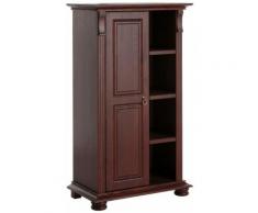 Home affaire Highboard Mitu, aus massiver Kiefer (1-türig) braun Highboards Kommoden Sideboards