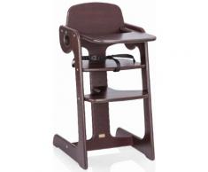 Herlag® Hochstuhl aus Holz, höhenverstellbar, »Tipp Topp IV, Buche massiv braun gebeizt«, Neutral