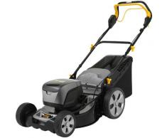 Alpina-Garden Akkurasenmäher AL5 4648 Li, (Set), mit Akku, Ladegerät, Radantrieb schwarz Rasenmäher Gartengeräte Garten Balkon