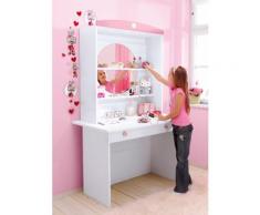 rauch PACK´S Schminktisch Tabea, weiß, Neutral, weiß-rosa