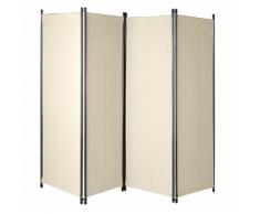 Angerer Freizeitmöbel Paravent Swingtex, (B/H): ca. 220x165 cm beige Paravents Raumteiler Wohnaccessoires
