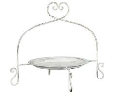 Home affaire Dekoetagere weiß Dekoschalen Dekotabletts Deko Wohnaccessoires