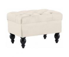 Home affaire Hocker Barock beige Polsterhocker Sessel und Sofas Couches