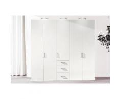 Express Solutions Kleiderschrank, weiß, weiß