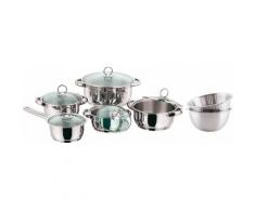 KING Topf-Set New Silver Line (Set, 7-tlg.) silberfarben Topfsets Töpfe Haushaltswaren Topf