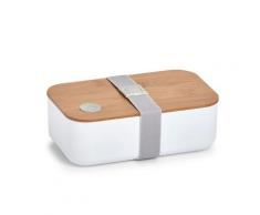 Zeller Present Lunchbox, (1 tlg.) weiß Lunchbox Aufbewahrung Küchenhelfer Haushaltswaren