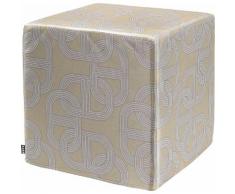 H.O.C.K. Sitzwürfel Retro-Silvy beige Poufs Hocker