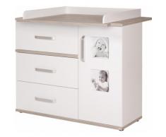 Roba Wickelkommode Moritz, weiß, Unisex, weiß-luna elm