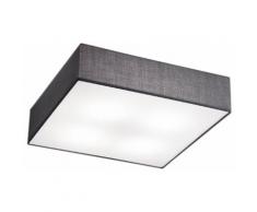 TRIO Leuchten Deckenleuchte EMBASSY, E27, Deckenlampe grau Deckenleuchten Lampen sofort lieferbar