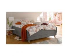 Breckle Polsterbett, ohne Kopfteil grau Polsterbett Polsterbetten Betten Schlafzimmer