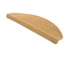 Stufenmatte Odense Andiamo stufenförmig Höhe 9 mm, beige, natur
