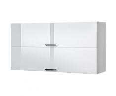 HELD MÖBEL Klapphängeschrank Trier, mit 2 Klappen, Breite 110 cm weiß Küchenserien Küchenmöbel