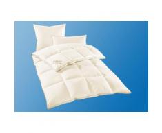 Set: Daunenbettdecken + Kopfkissen, Hanse by Ribeco, Warm, 90% Daunen, 10% Federn, Warm